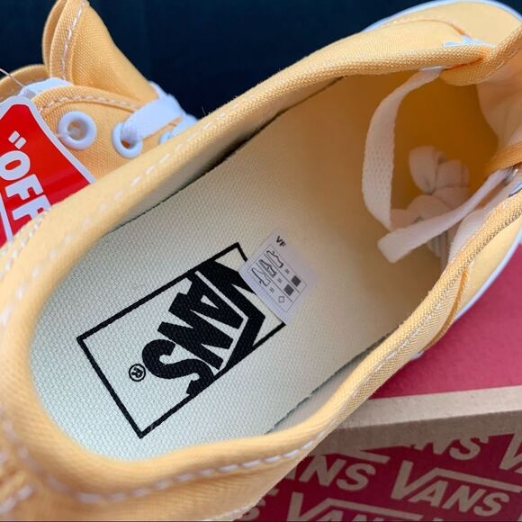 Vans Authentic Light Orange Womens Various Size - Picture 3 of 11